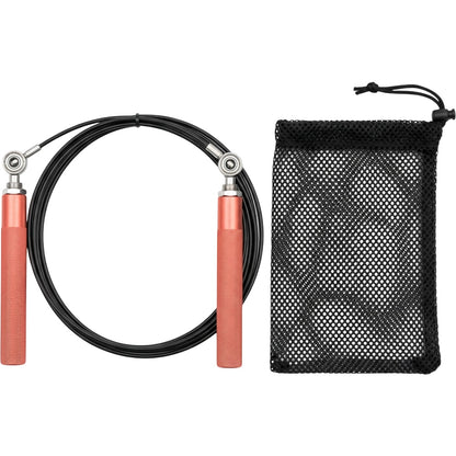 Zorm Adjustable Speed Jump Rope 3 m Coral Handles - Product view