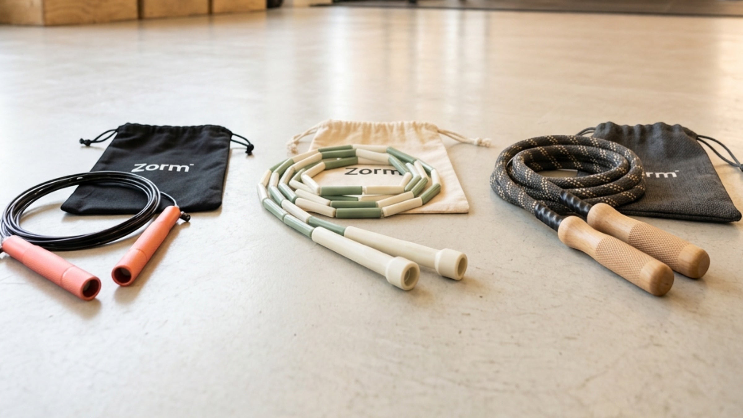 Zorm Jump Ropes and Skipping Ropes